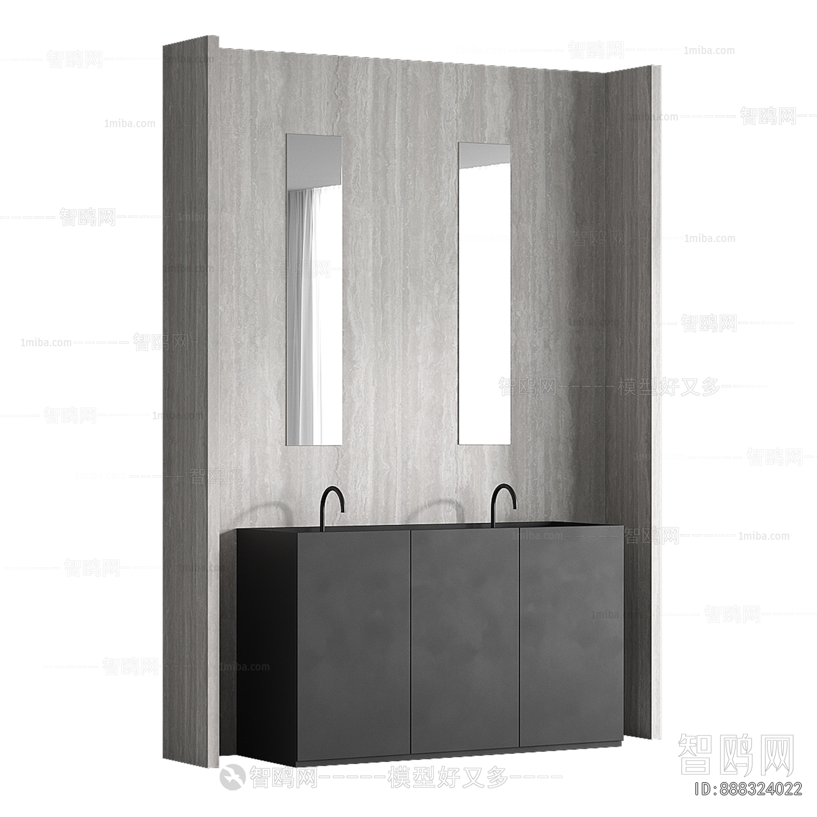 Modern Bathroom Cabinet