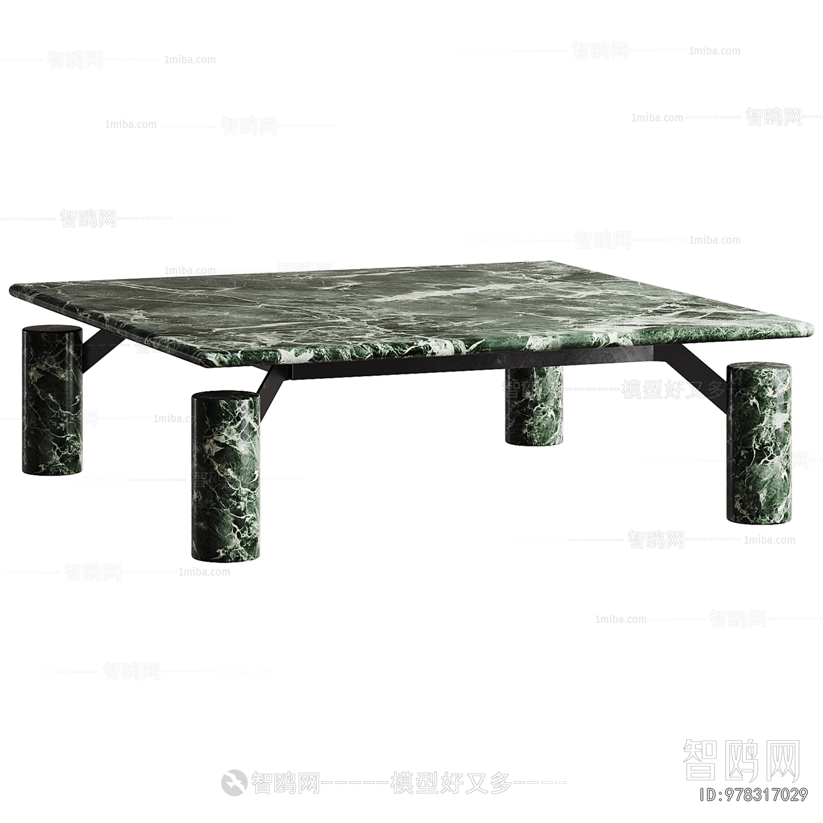 现代大理石茶几组合