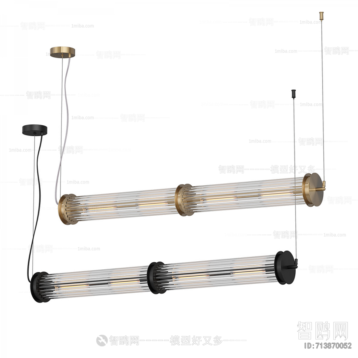 Modern Long Chandelier