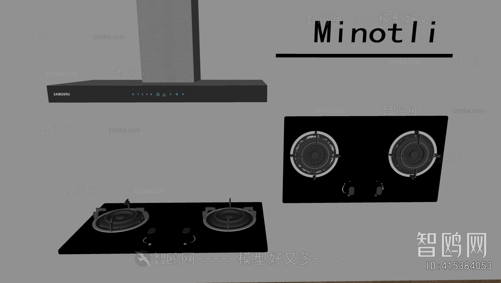 Modern Kitchen Electric Gas Range