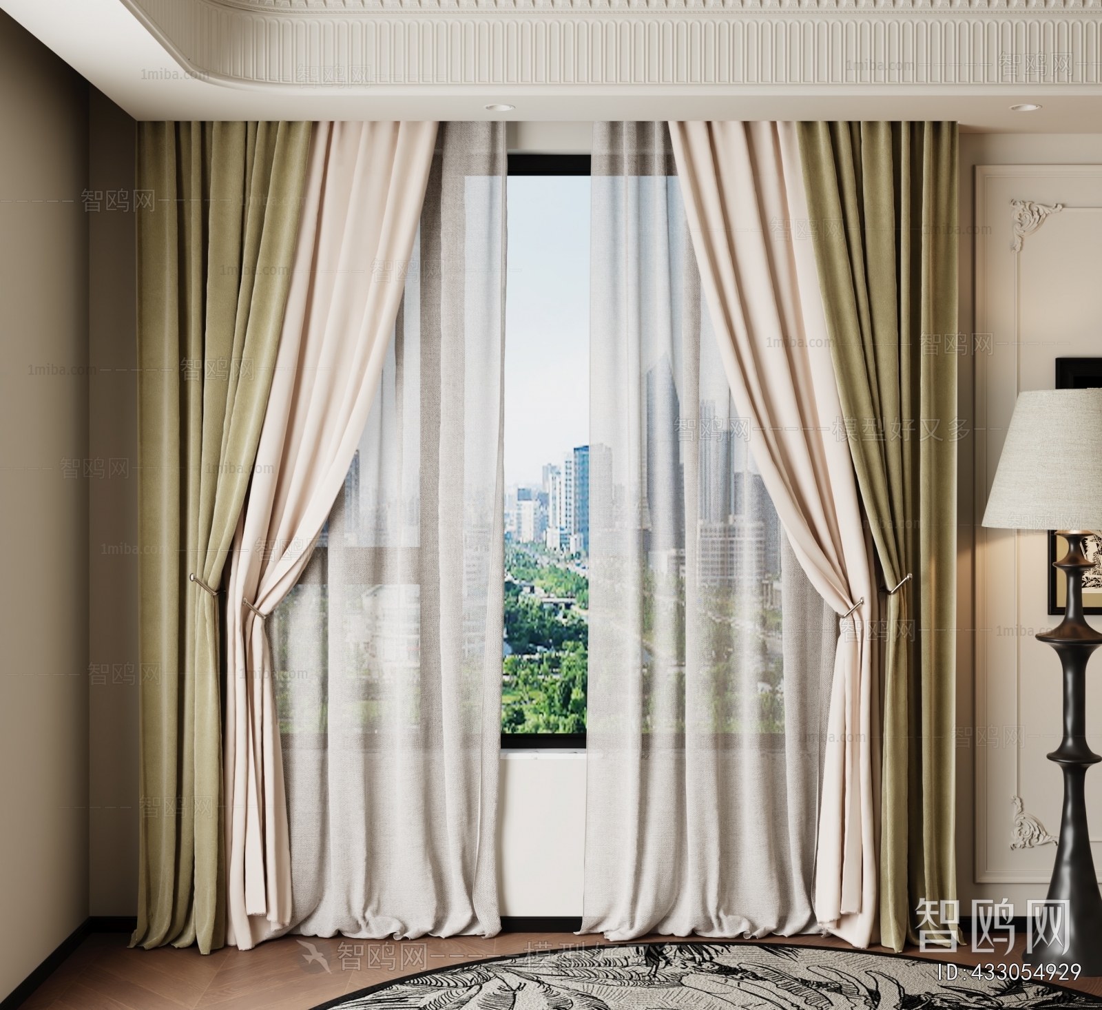 French Style The Curtain