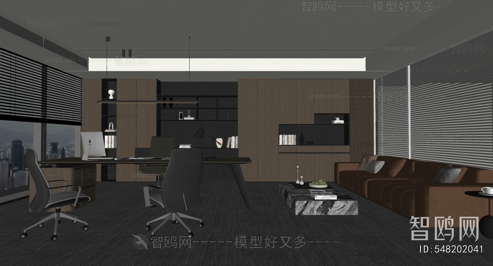 Modern Manager's Office
