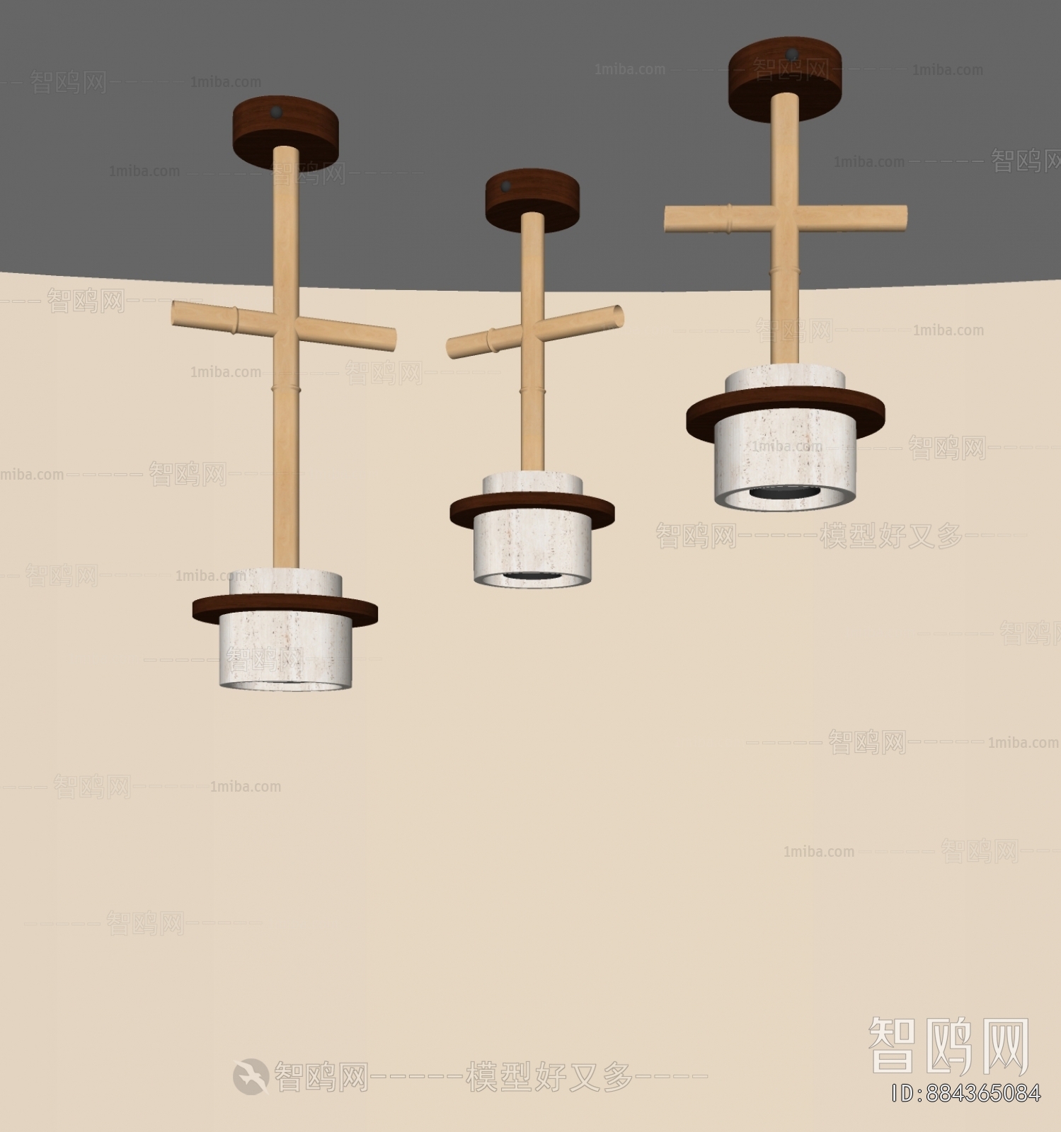 Wabi-sabi Style Droplight