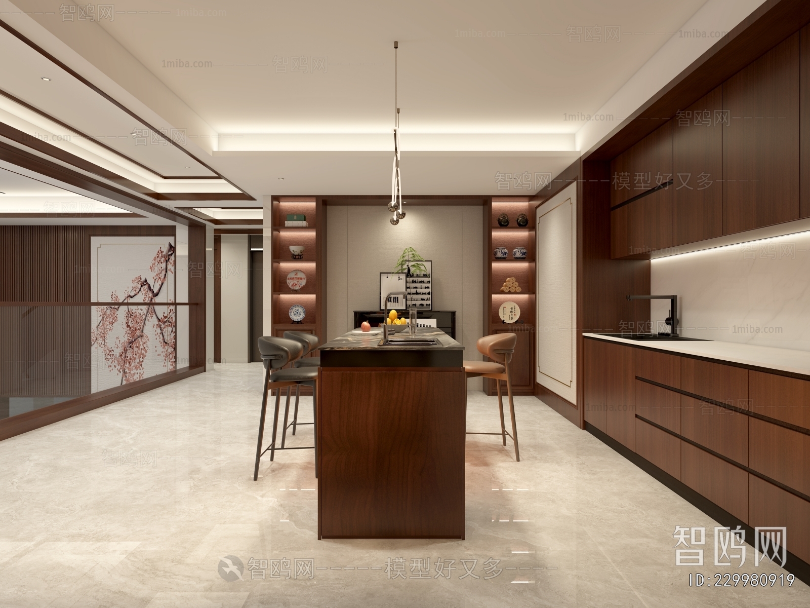 New Chinese Style Bar Area