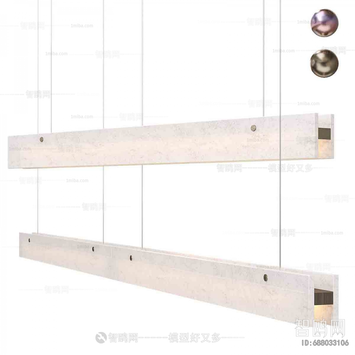 Modern Long Chandelier