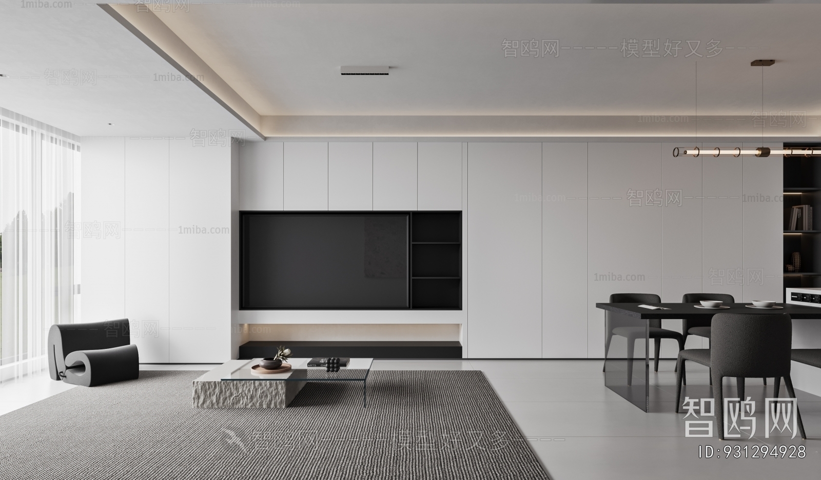 Modern A Living Room