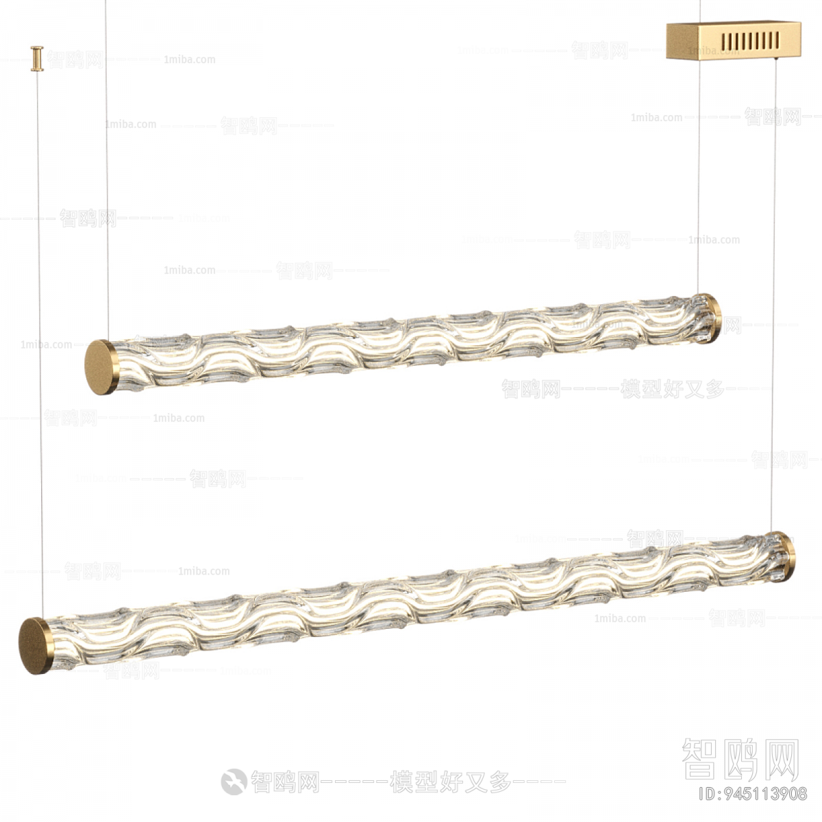 Modern Long Chandelier