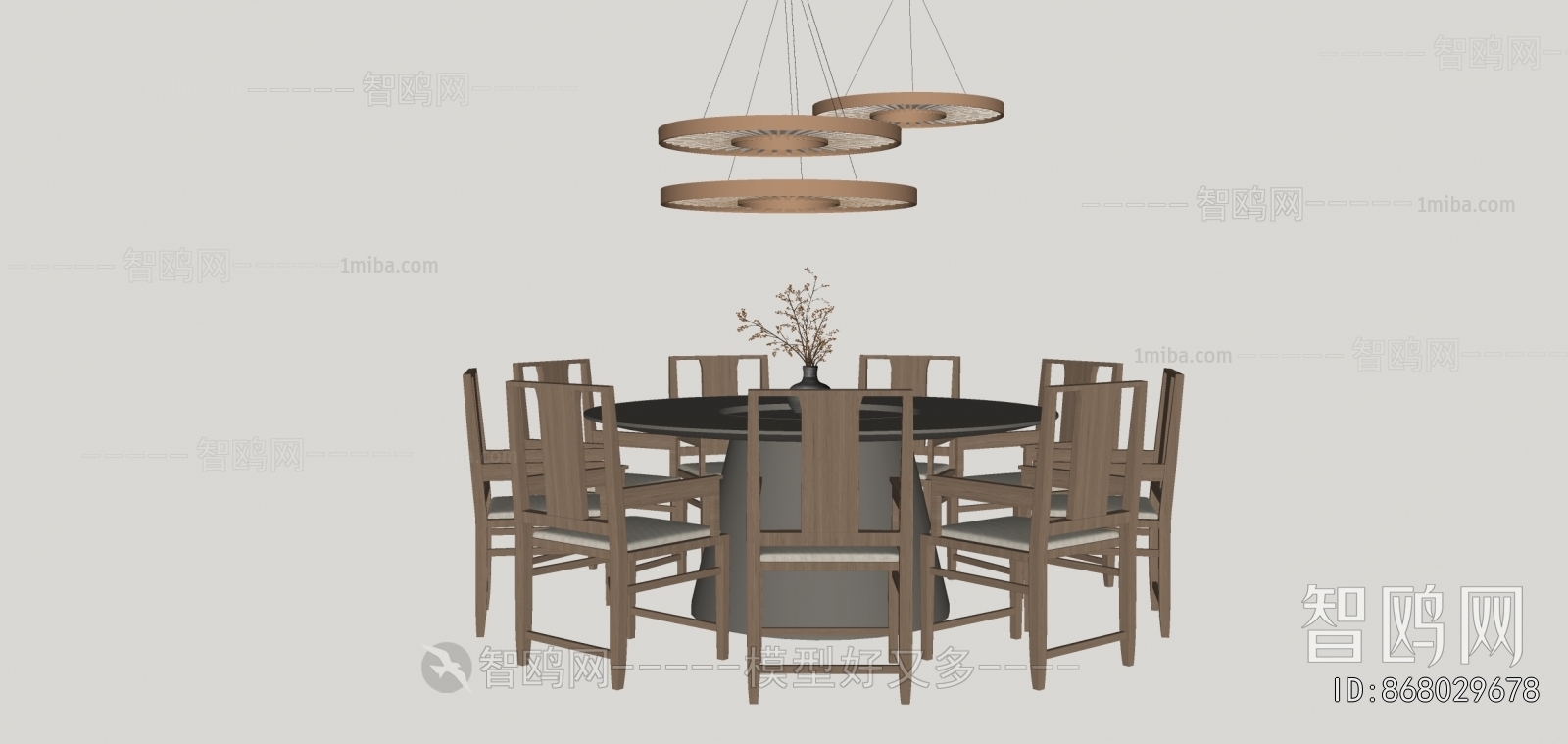 New Chinese Style Dining Table And Chairs