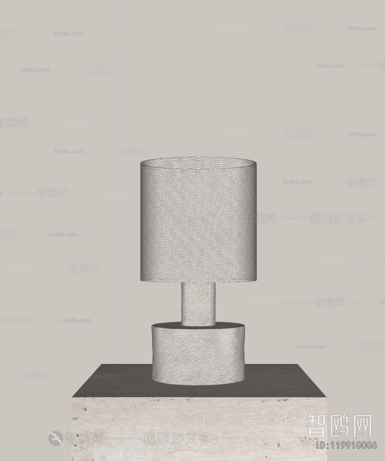 Wabi-sabi Style Table Lamp