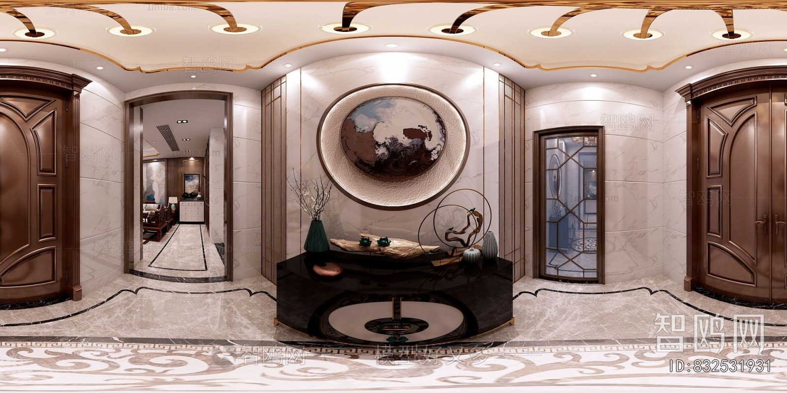 New Chinese Style Study Space