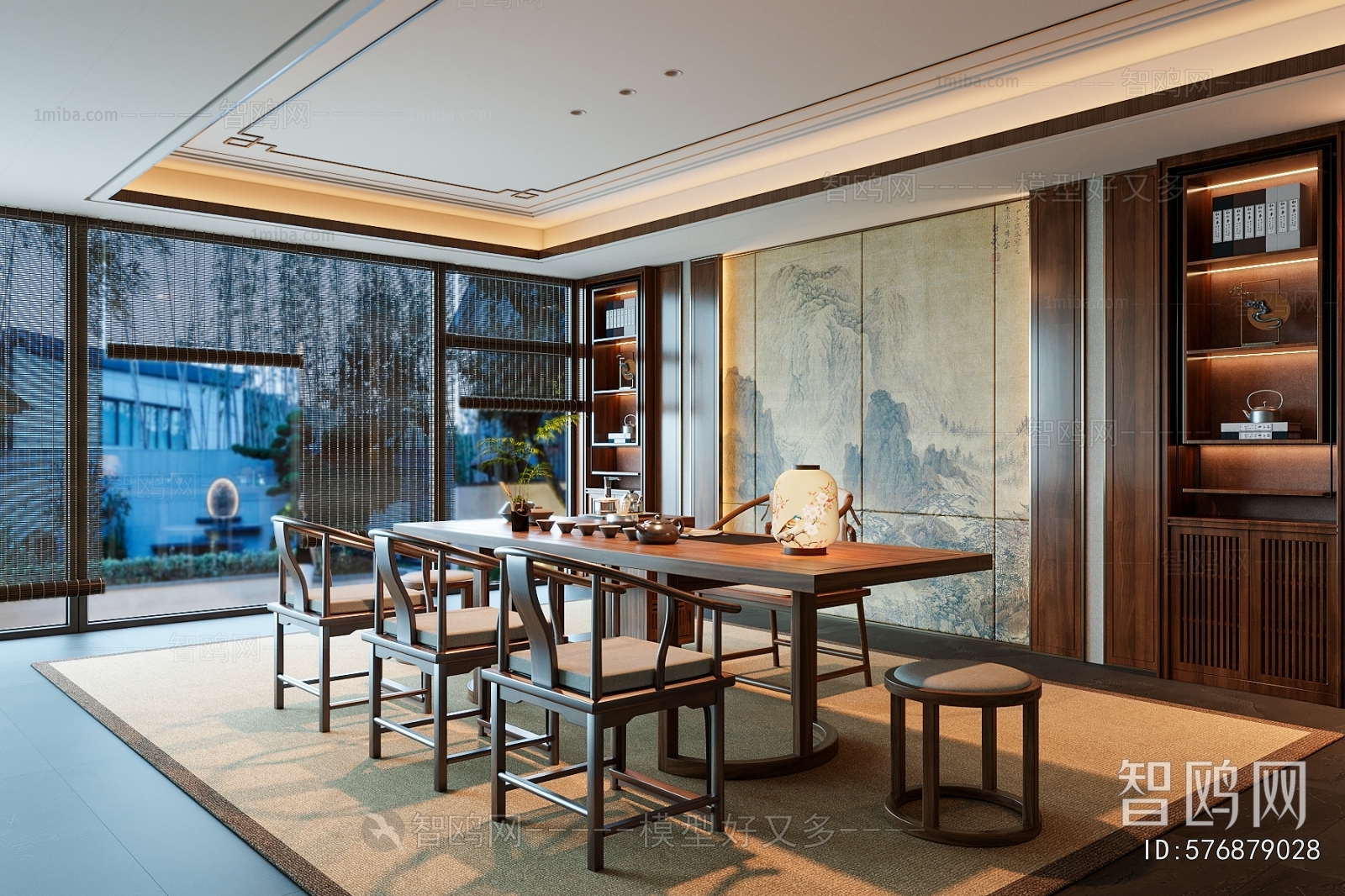 New Chinese Style Tea House