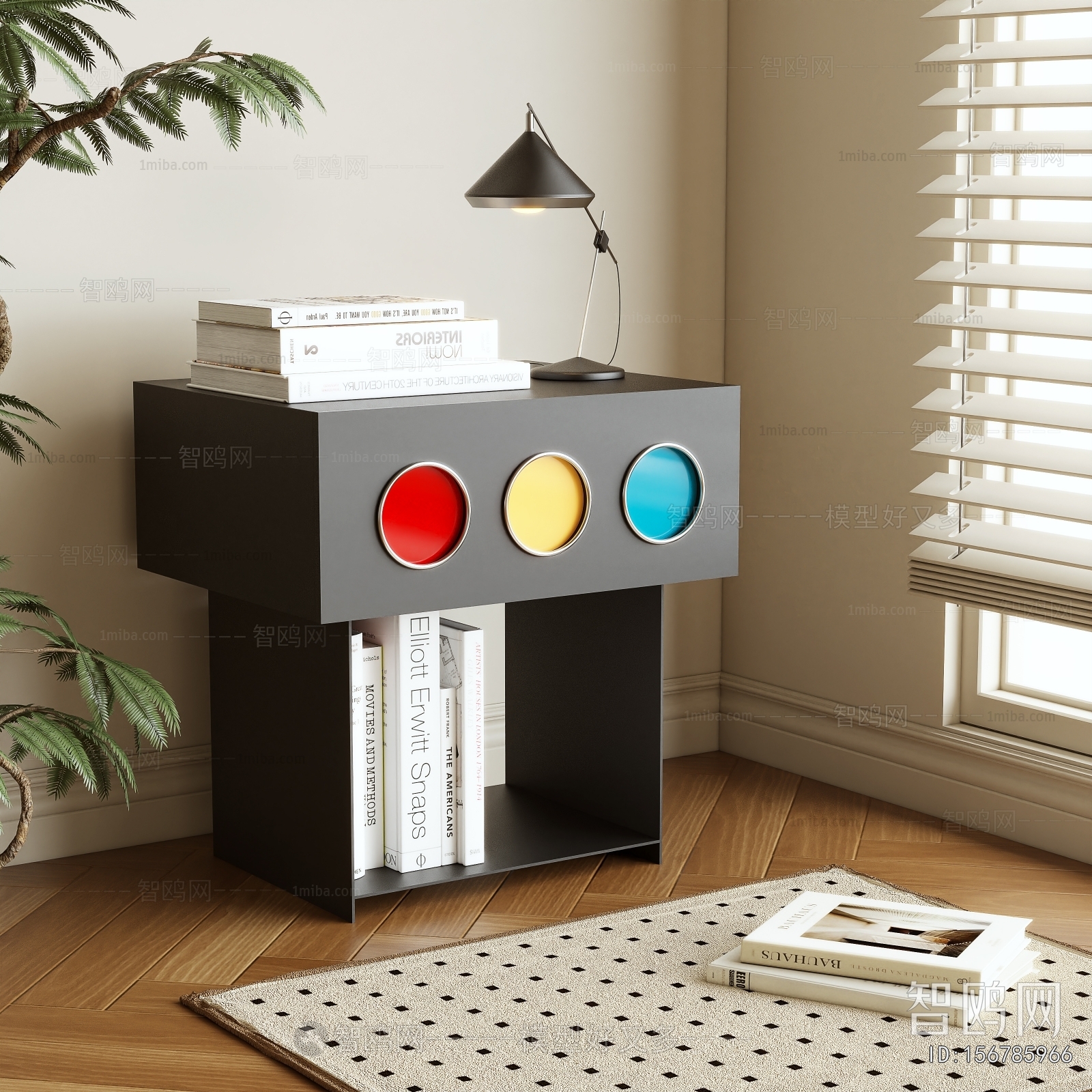 Modern Bedside Cupboard