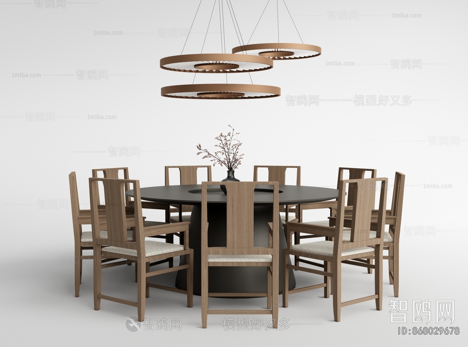 New Chinese Style Dining Table And Chairs