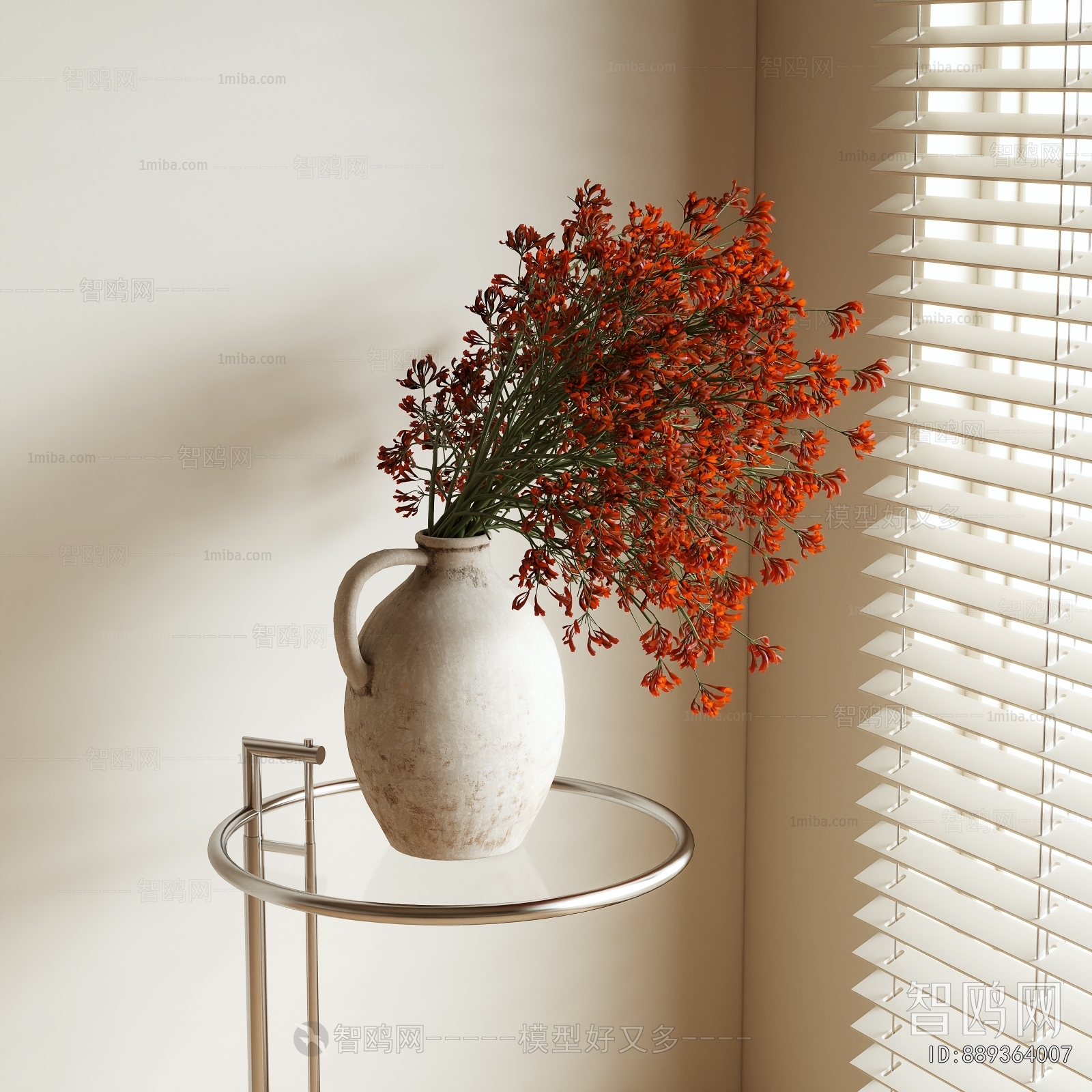 Wabi-sabi Style Flower Arrangement