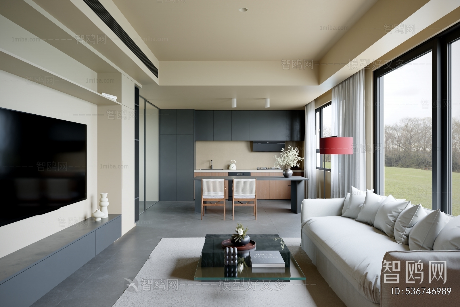 Modern A Living Room