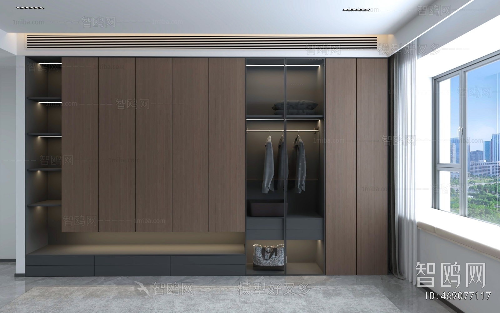 Modern The Wardrobe