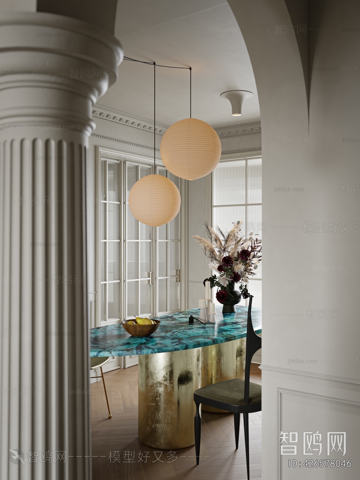 French Style Dining Room
