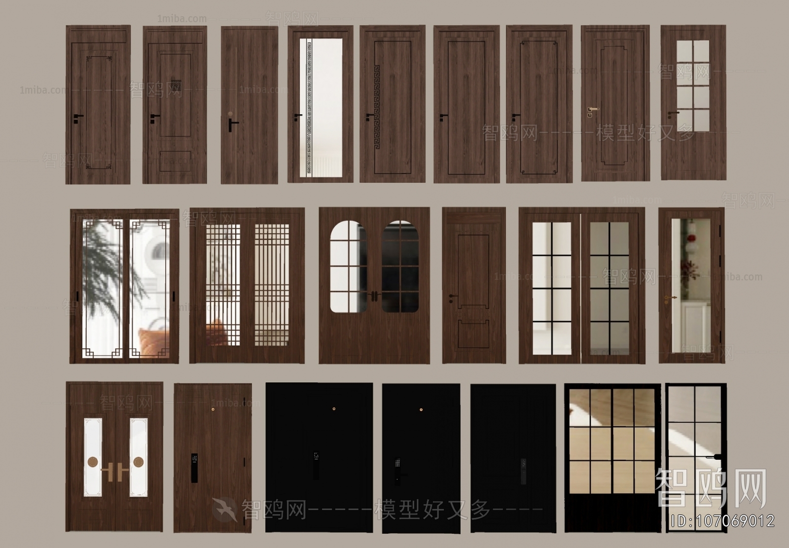 New Chinese Style Door