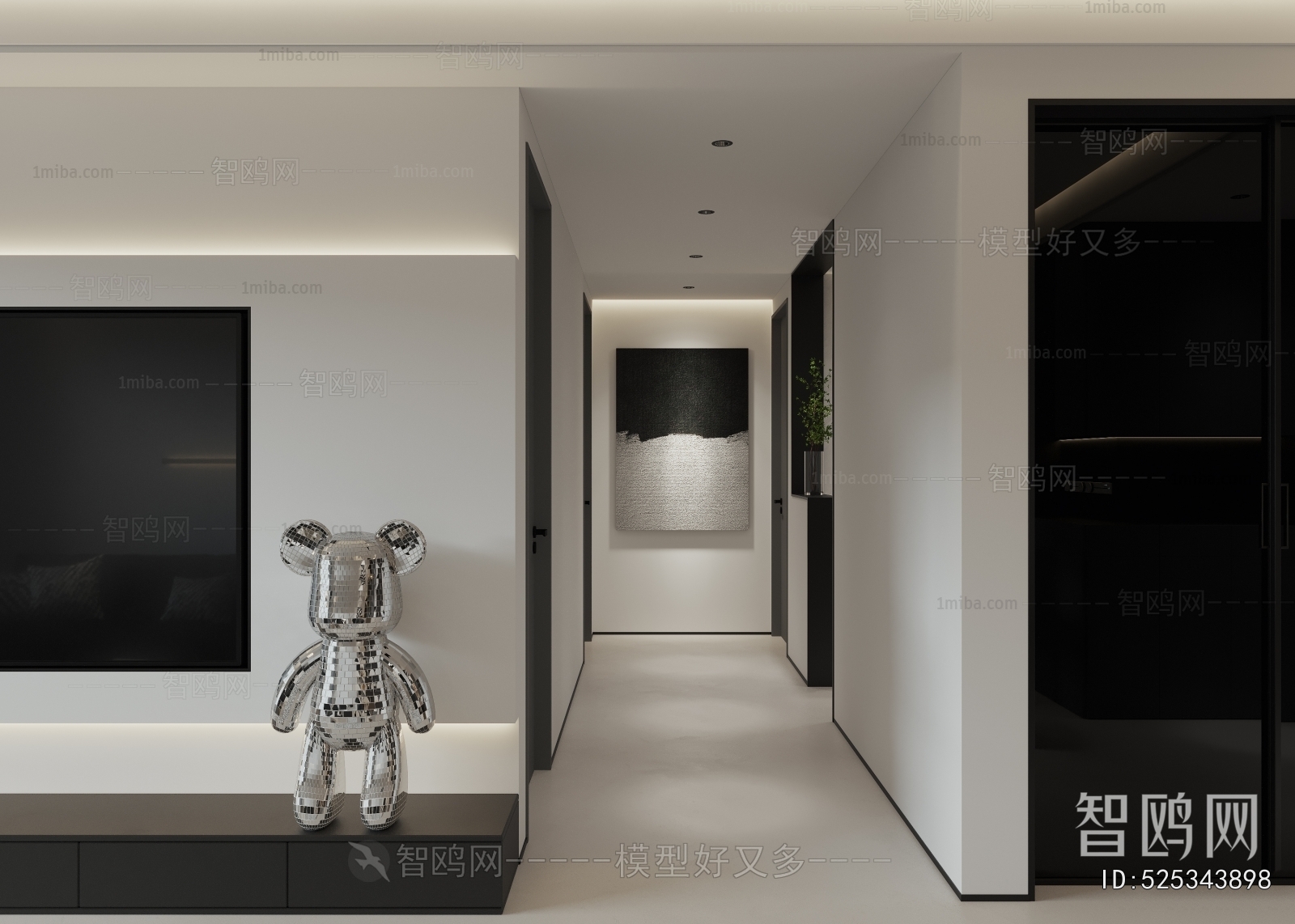Modern Hallway