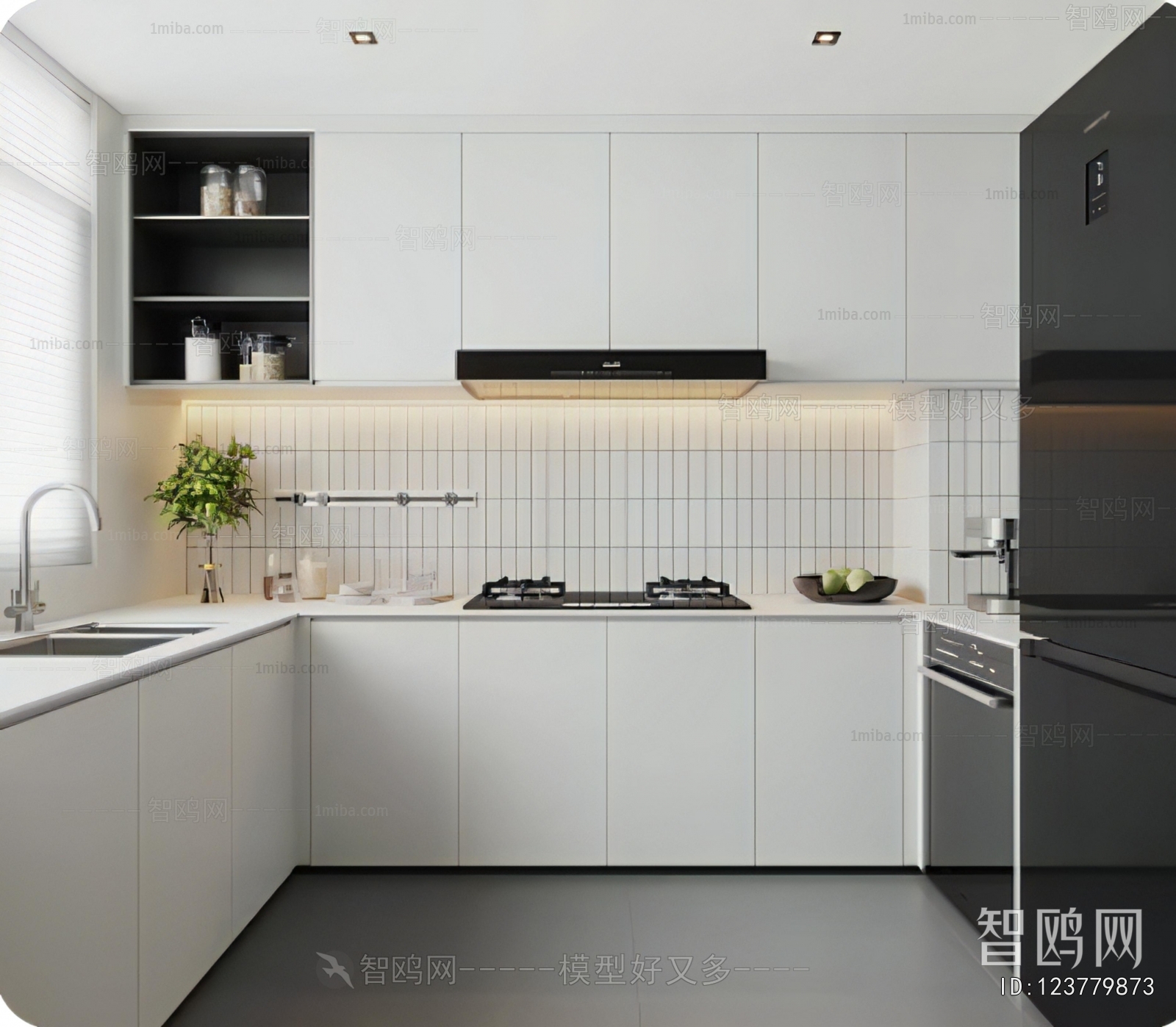 Modern The Kitchen