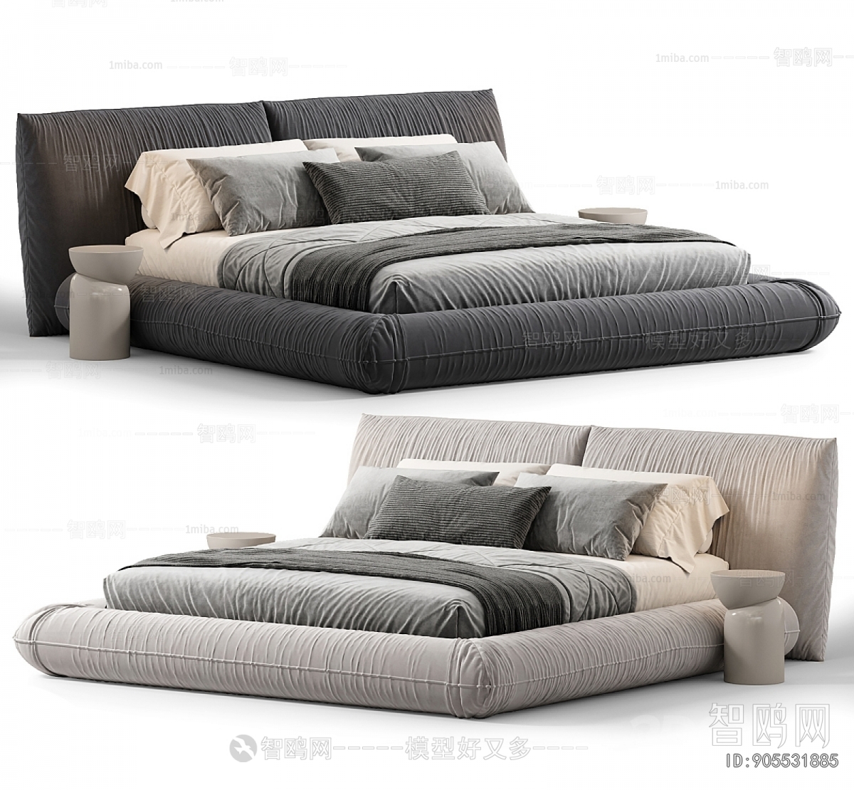 Modern Double Bed