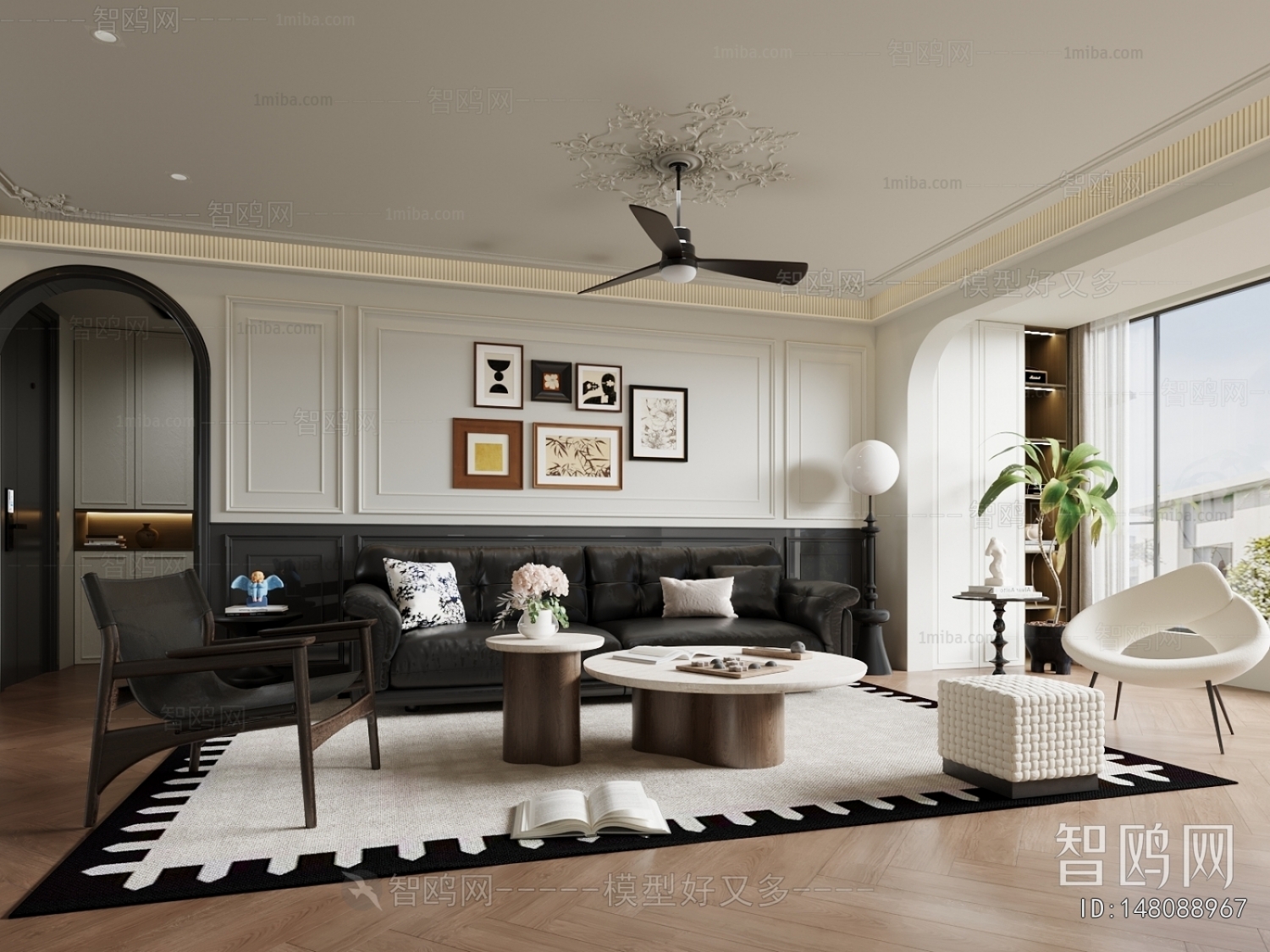 French Style A Living Room