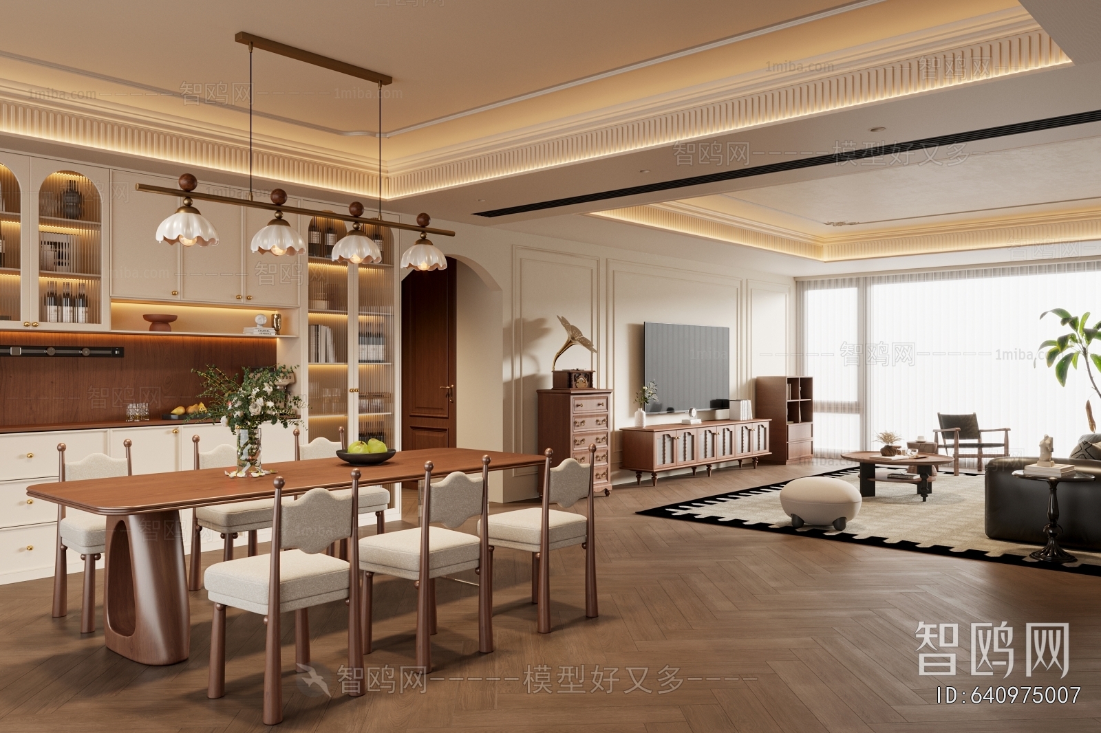 French Style Dining Room