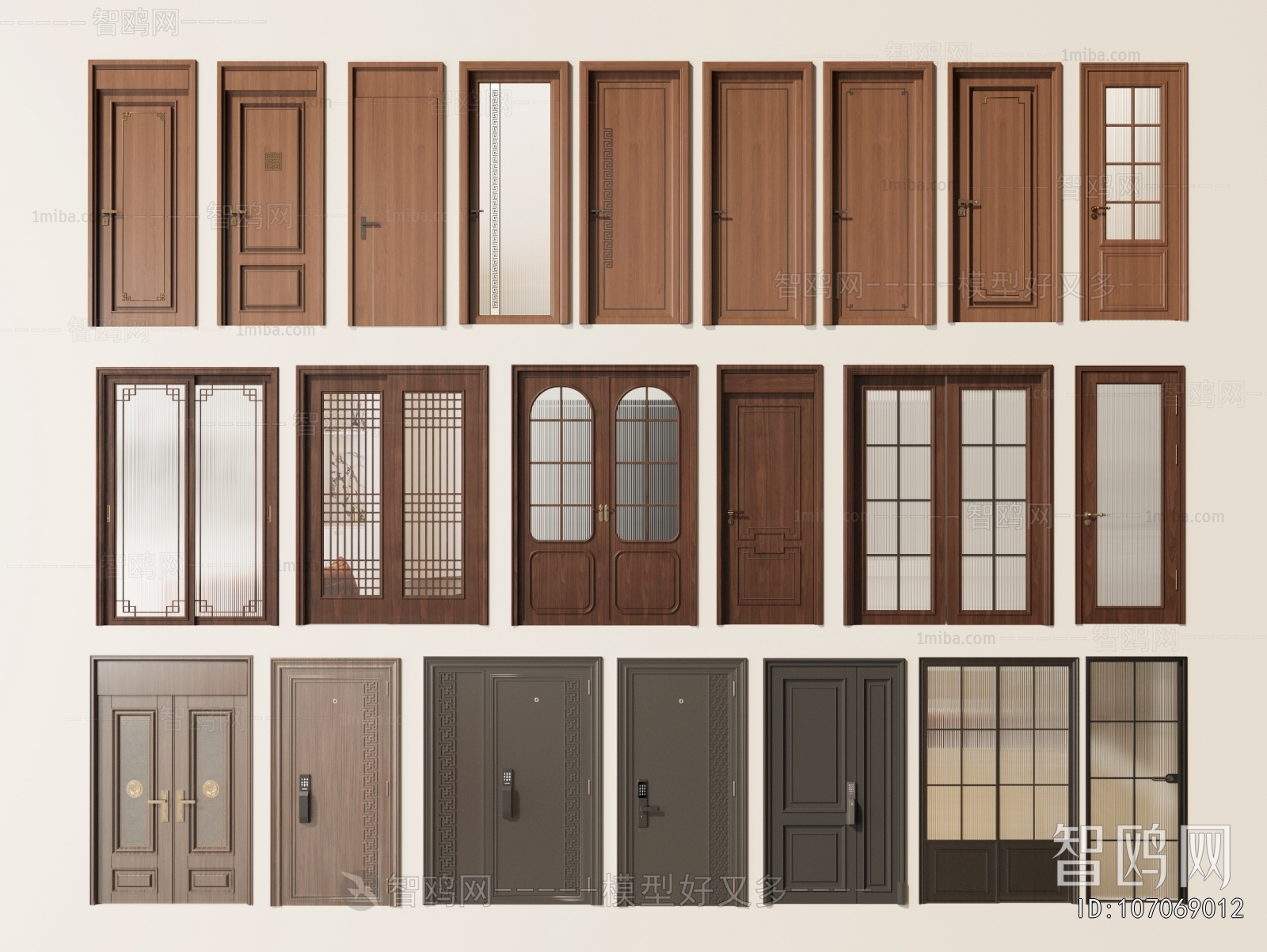 New Chinese Style Door