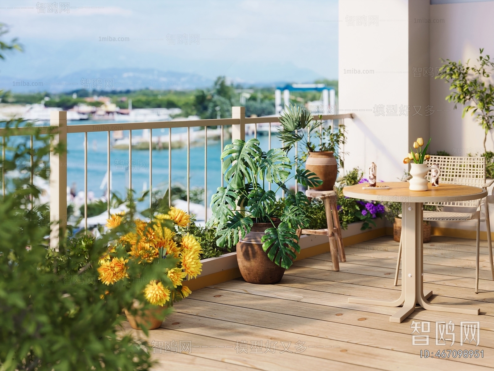Modern Leisure Balcony