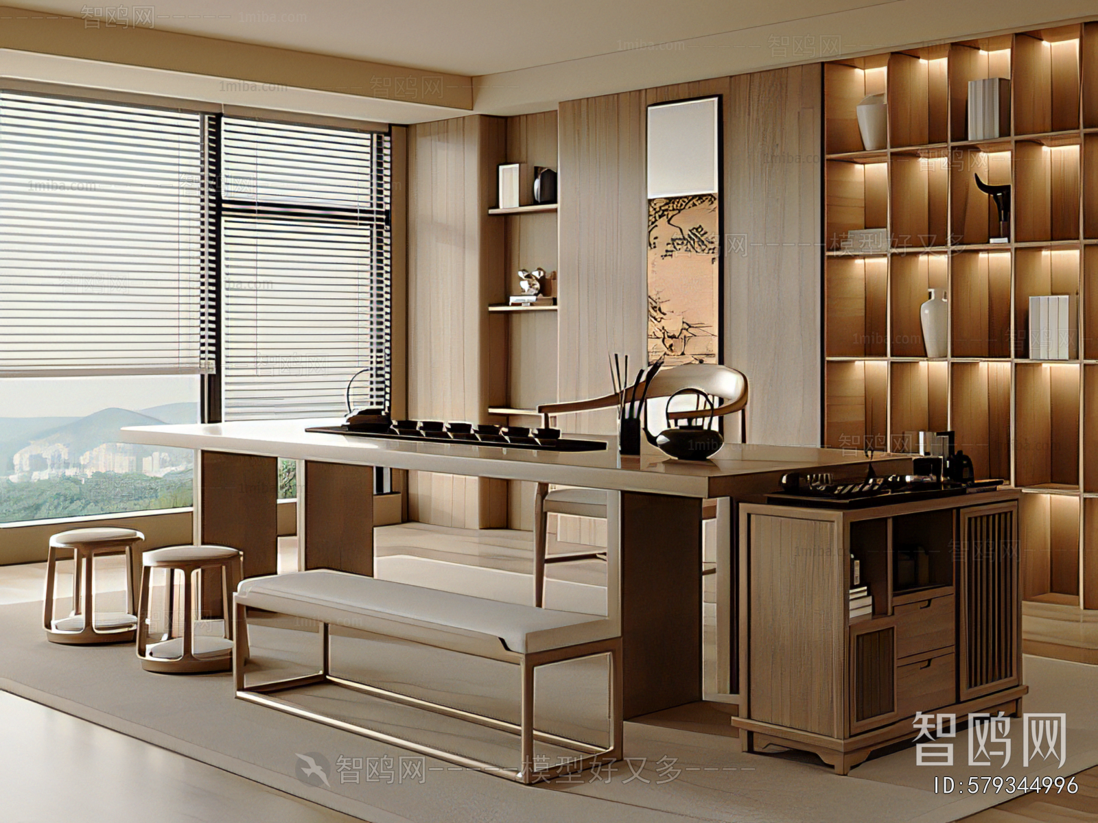 New Chinese Style Tea House