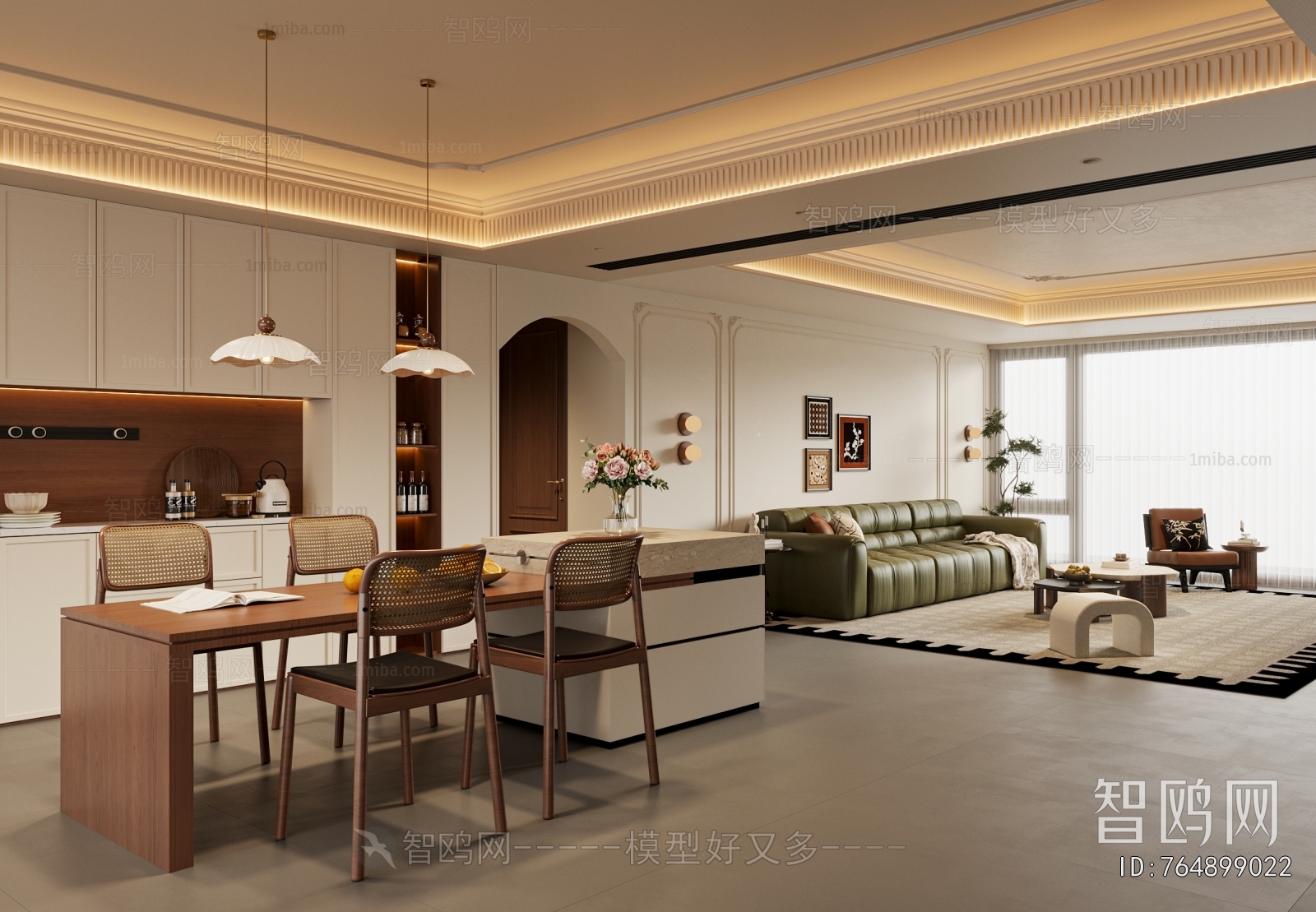 French Style Dining Room