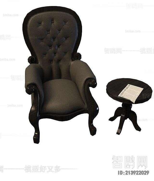 European Style Single Sofa