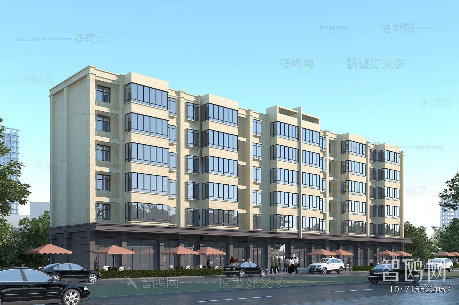 Modern Appearance Of Commercial Building