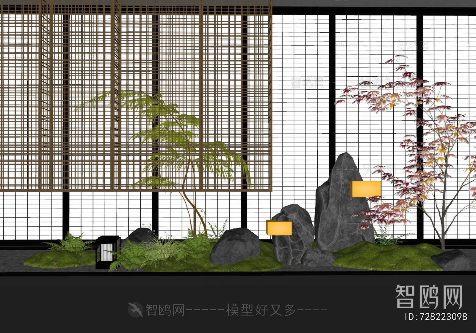 New Chinese Style Plant Landscaping