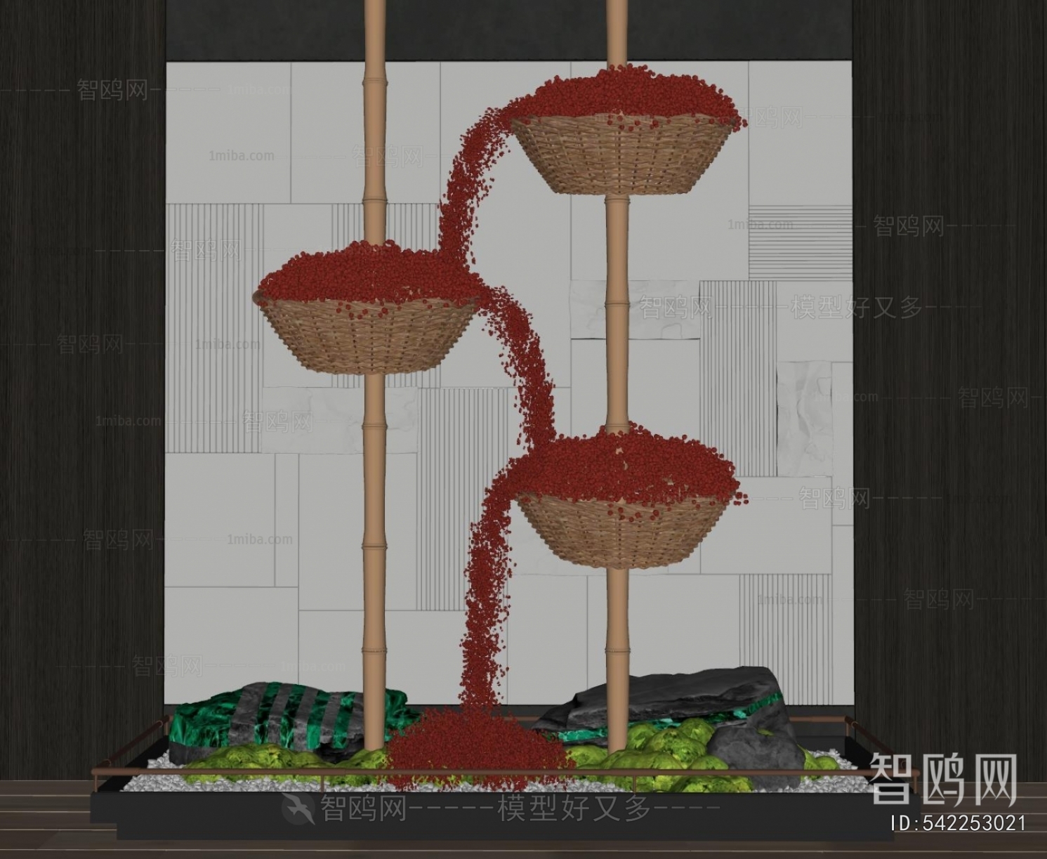 New Chinese Style Plant Landscaping