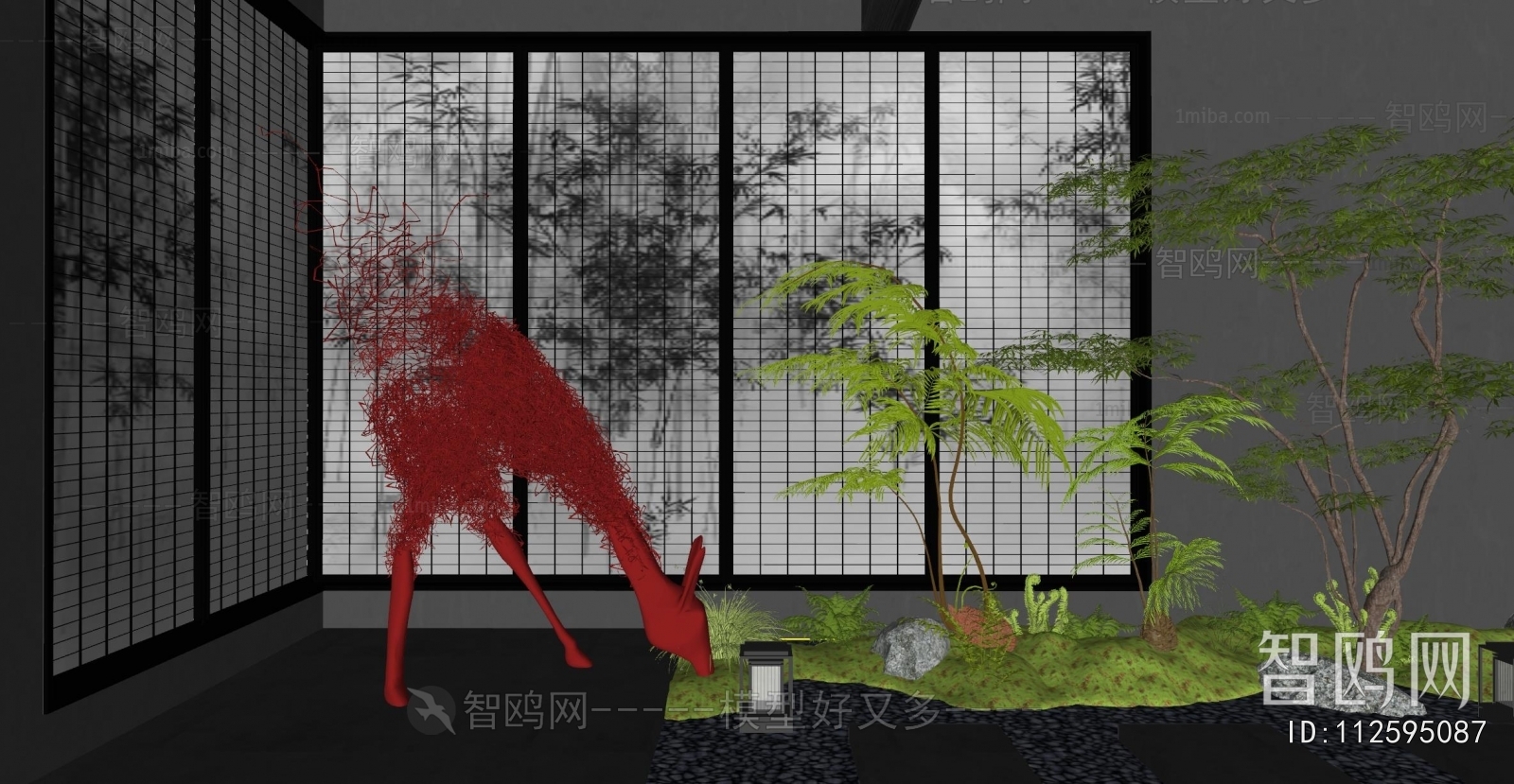 New Chinese Style Plant Landscaping