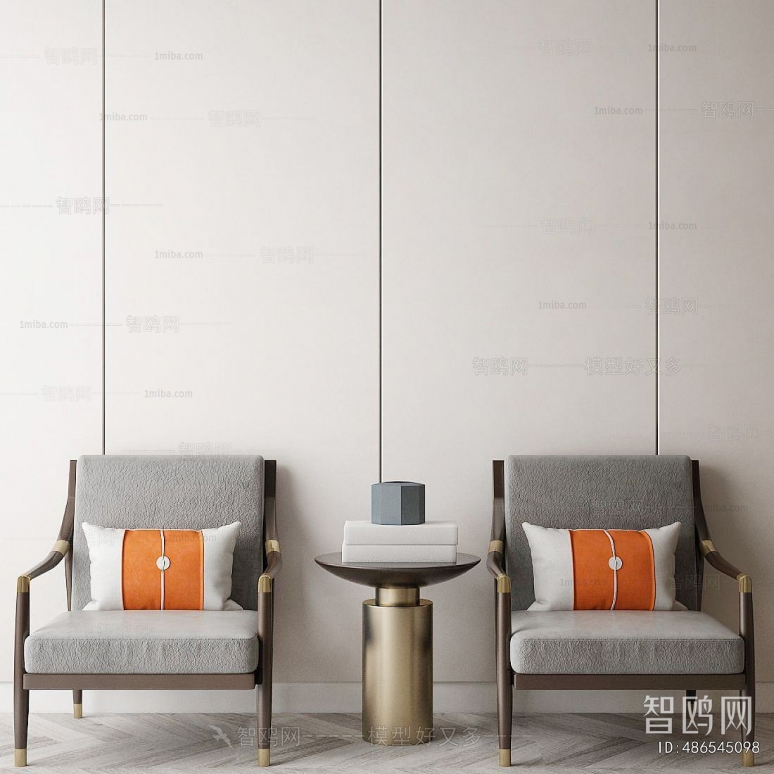 New Chinese Style Lounge Chair