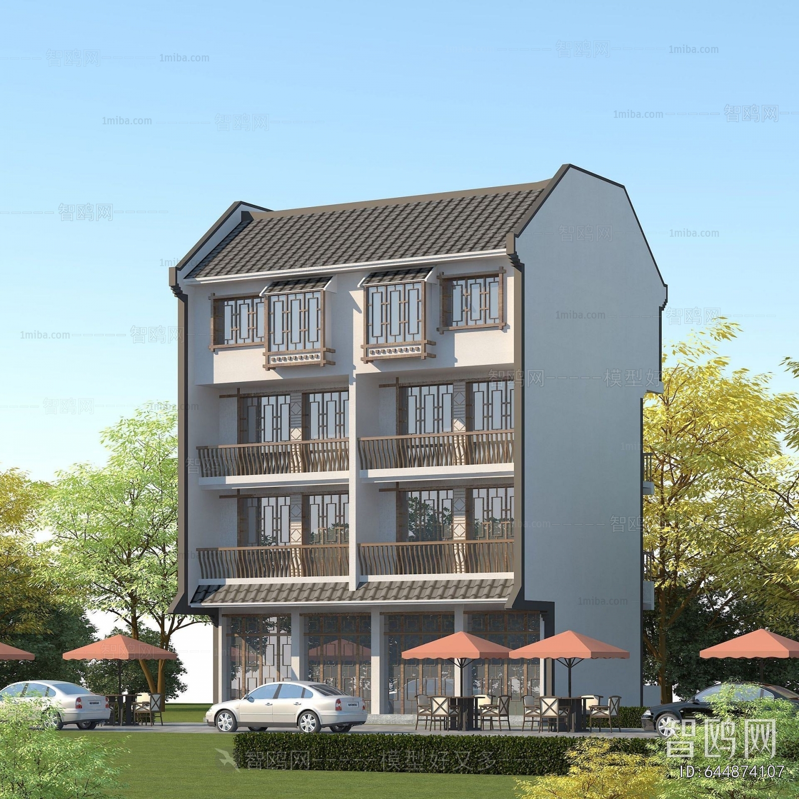 Chinese Style Commercial Street