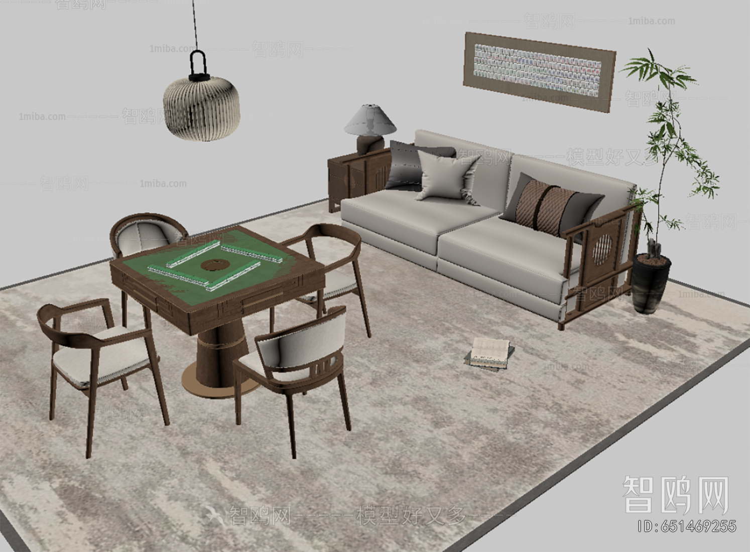 New Chinese Style Mahjong Tables And Chairs