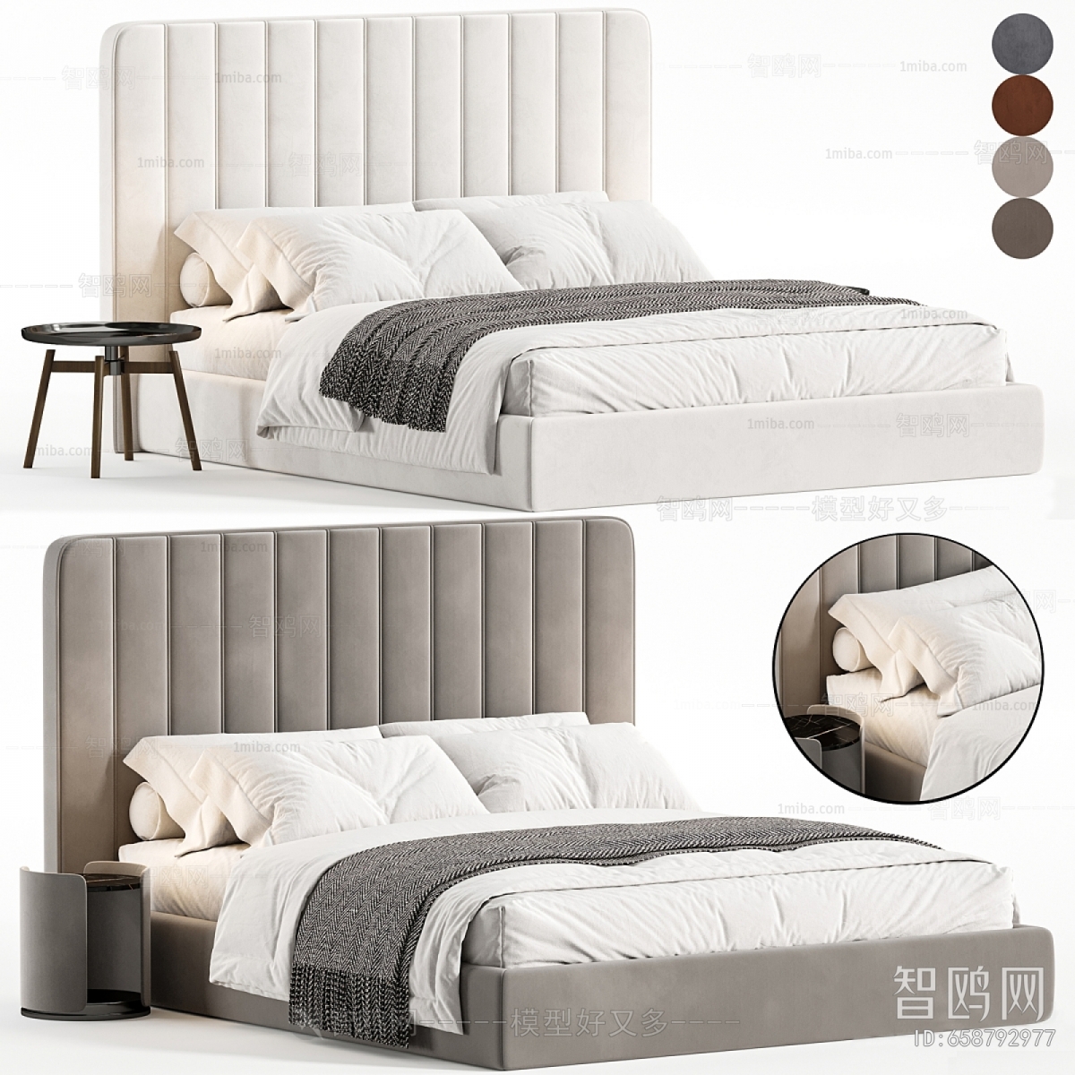 Modern Double Bed