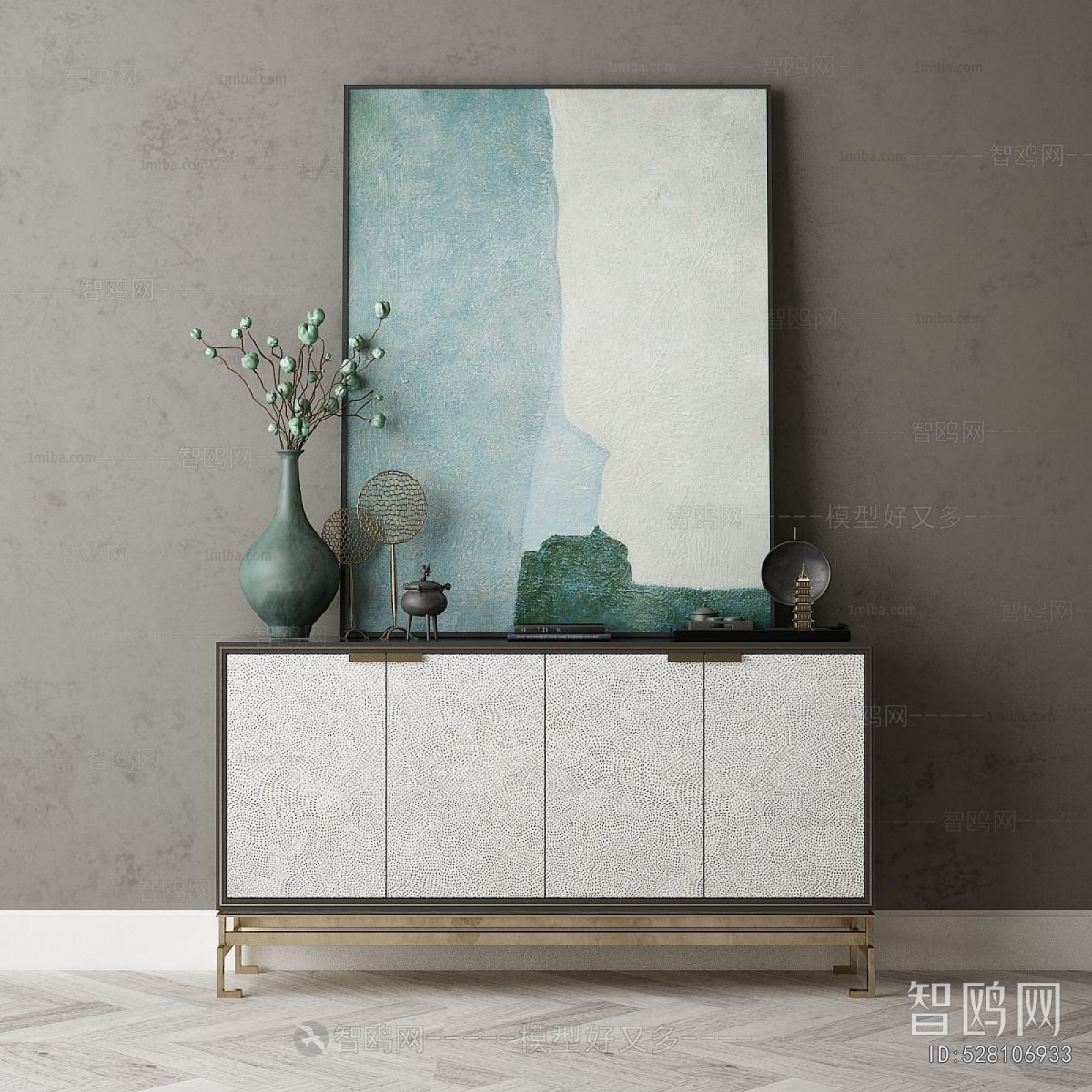 New Chinese Style Side Cabinet/Entrance Cabinet