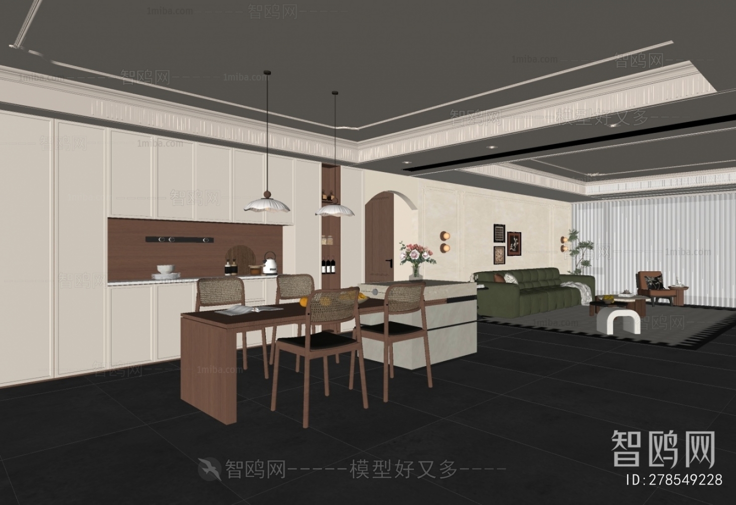 French Style Dining Room