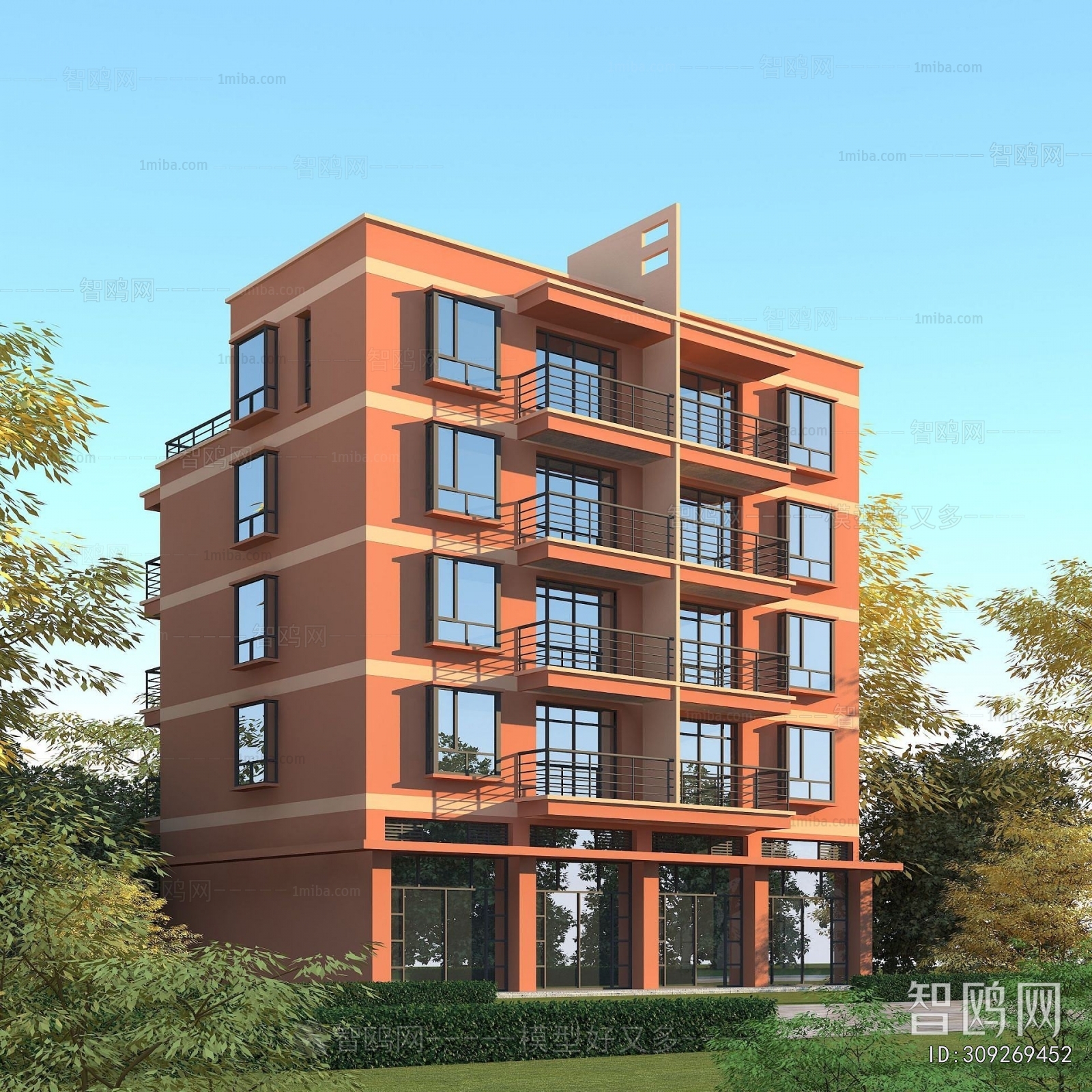 Modern Residential Building