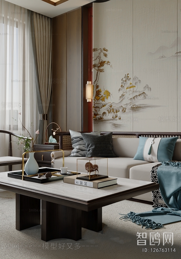 New Chinese Style Dining Room