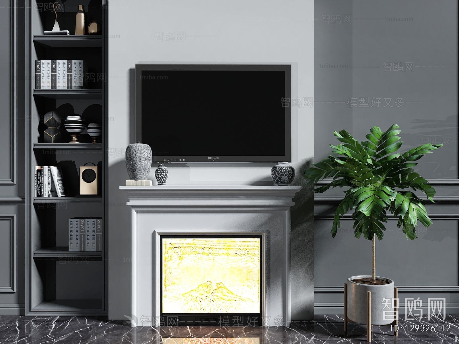 Modern Fireplace