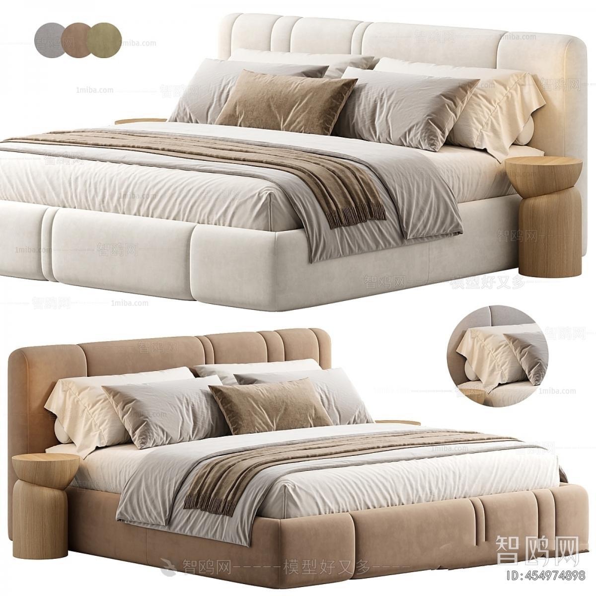 Modern Double Bed