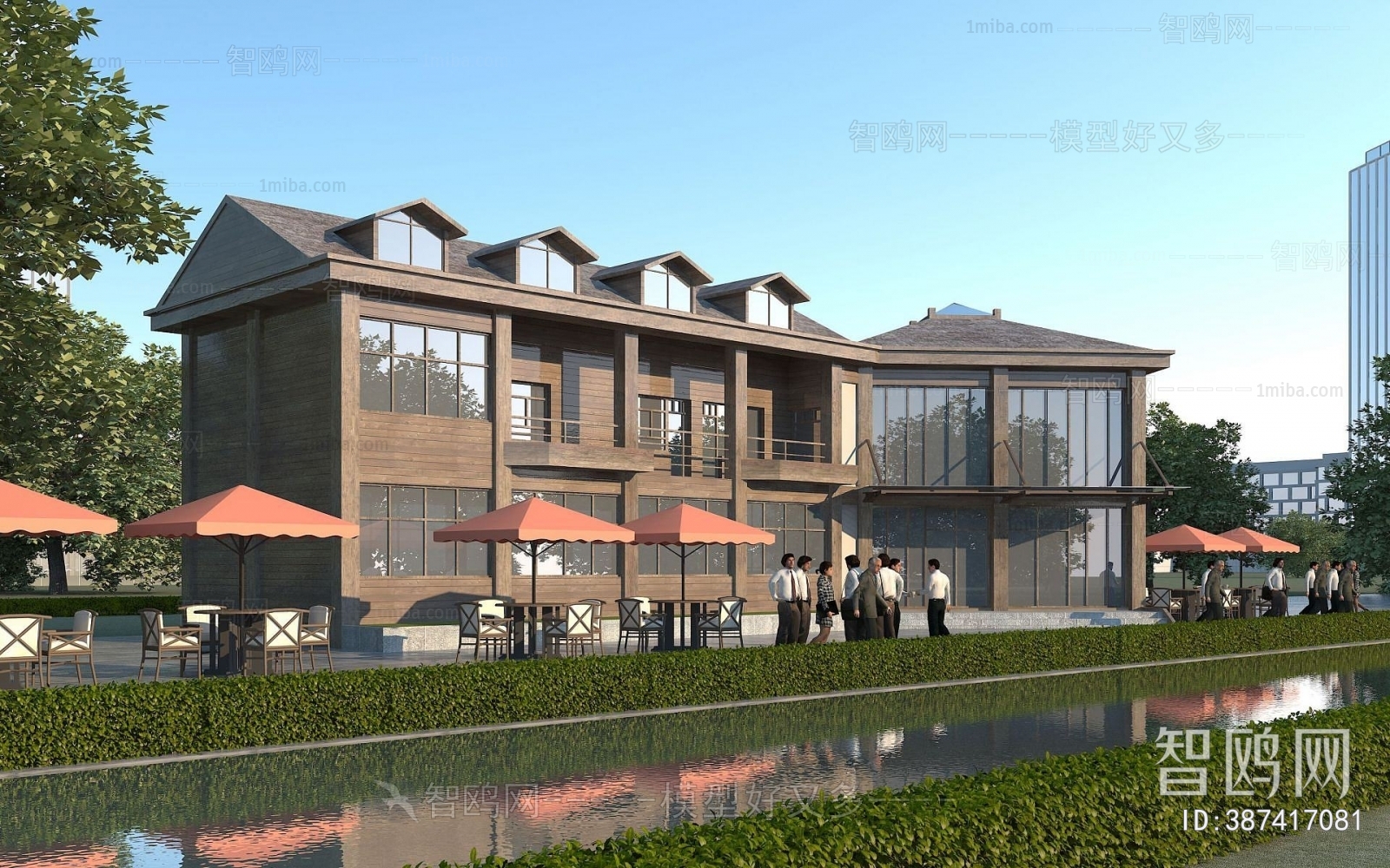 Modern Appearance Of Commercial Building