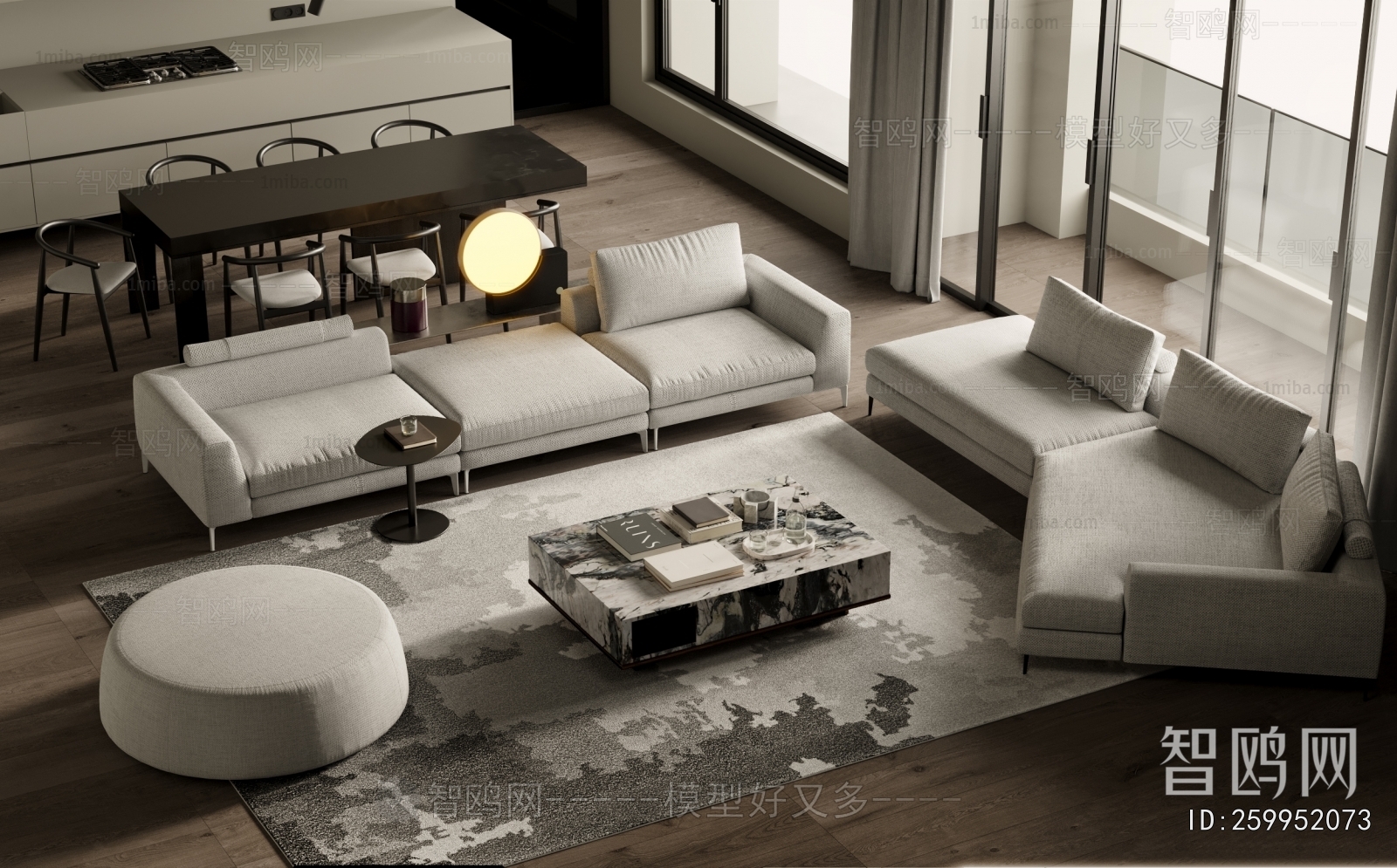 Modern Sofa Combination