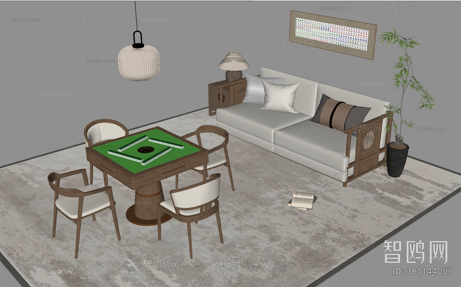 New Chinese Style Mahjong Tables And Chairs