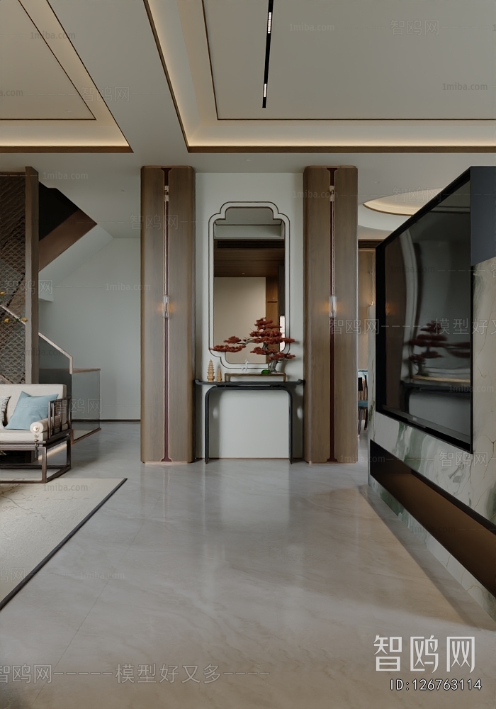 New Chinese Style Dining Room